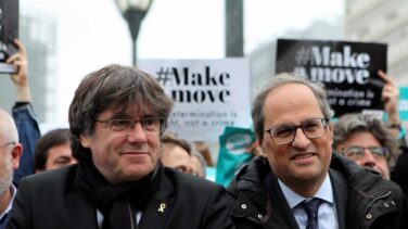 Torra y Puigdemont se reúnen en Bruselas para abordar escenarios políticos tras el 10-N