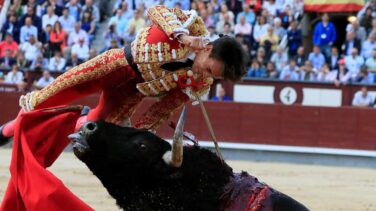 Cogida en Las Ventas de Gonzalo Caballero, novio de Victoria Federica