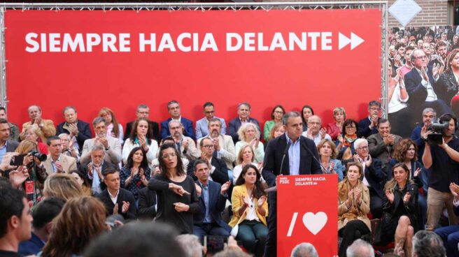 El PSOE abre su campaña en Madrid con un mensaje de fuerza a Pérez Rubalcaba
