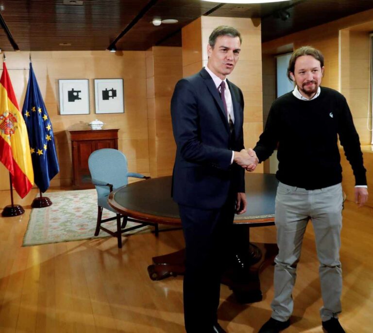 Sánchez concretará a Iglesias su "Gobierno de cooperación" en una reunión la semana próxima