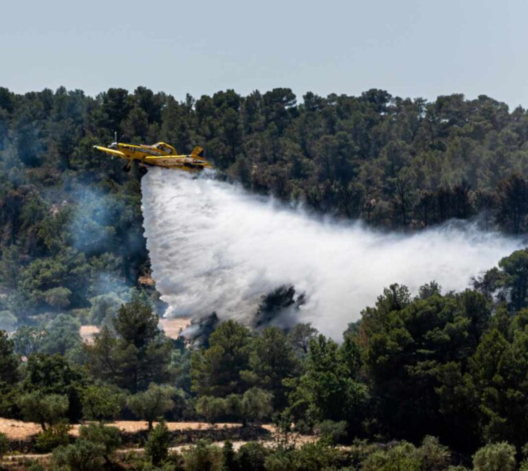 El incendio de Tarragona, perimetrado y en vías de estabilización