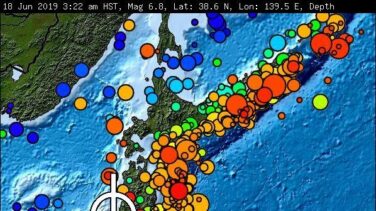 Alerta de tsunami en Japón tras un terremoto de 6,8 grados en el norte del país