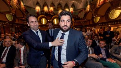 Fracasa la moción de censura en Murcia: el PP consigue que tres diputados de Ciudadanos no la apoyen