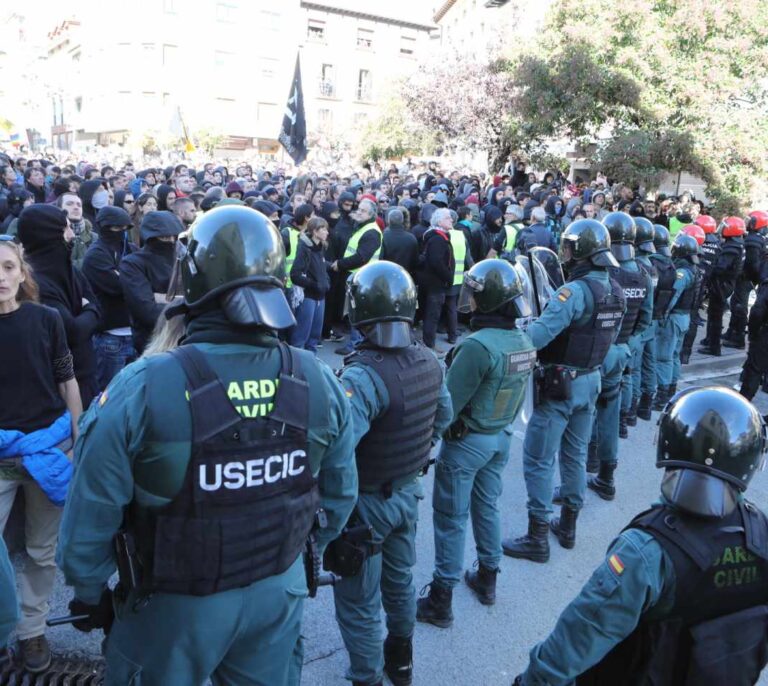 Condenan a ocho meses de cárcel al detenido por agredir a un guardia civil en Alsasua