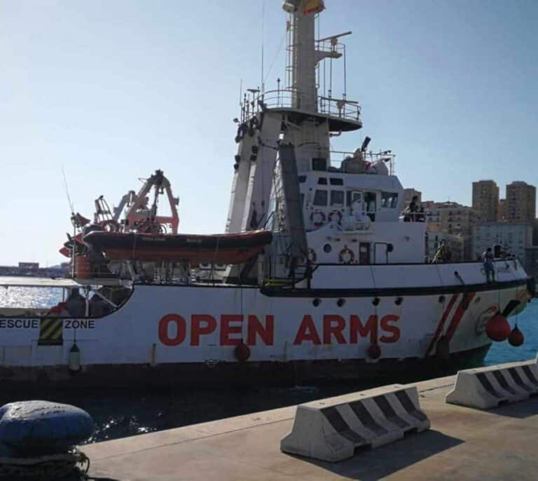 Un juez italiano ordena liberar el 'Open Arms'