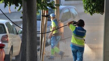 Heridos 4 operarios de limpieza en Alicante tras ser arrollados por un todoterreno