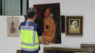 La Policía de la Generalitat impide la venta de una obra falsificada de Modigliani