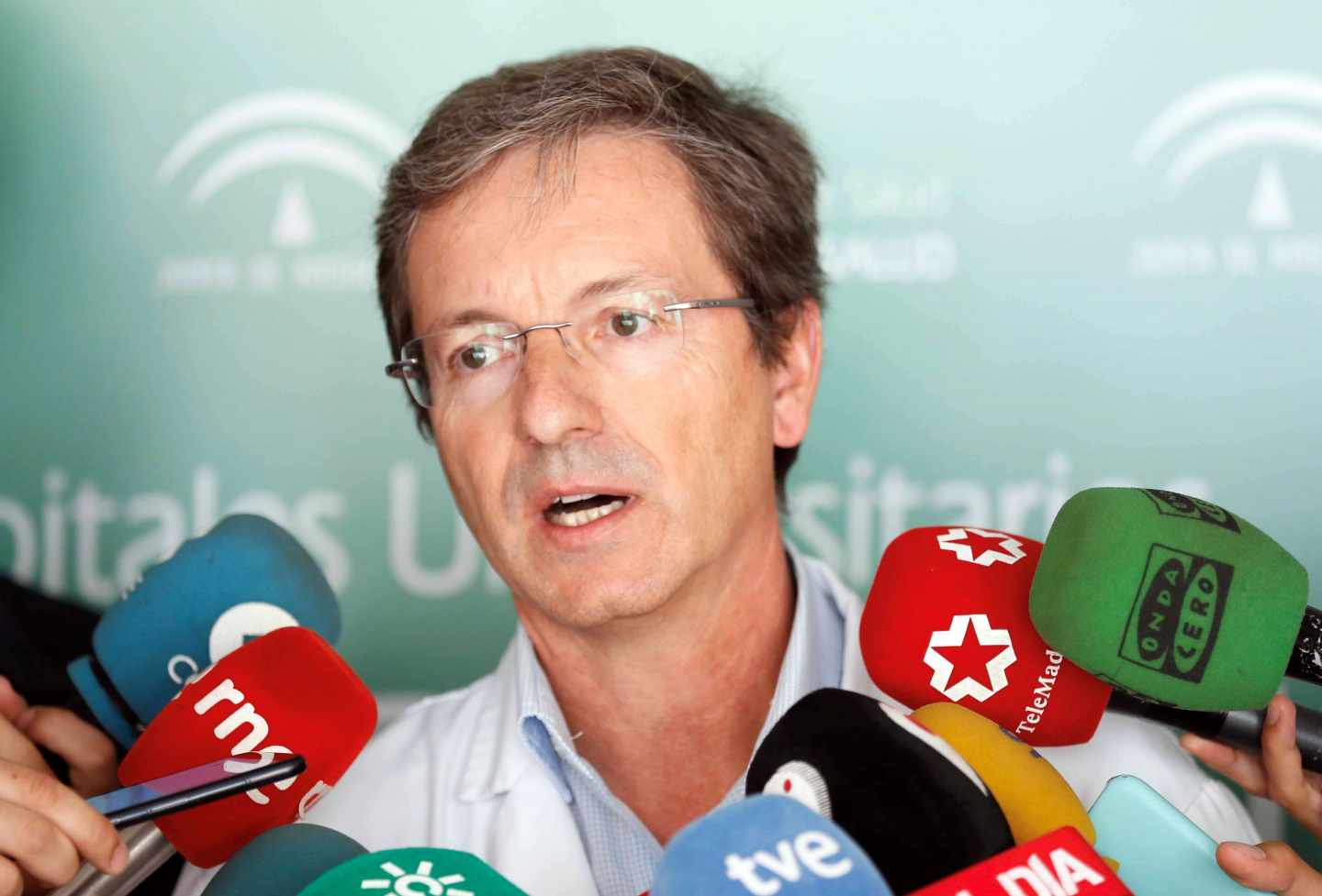 El portavoz sanitario de la Junta de Andalucía, José Miguel Cisneros.