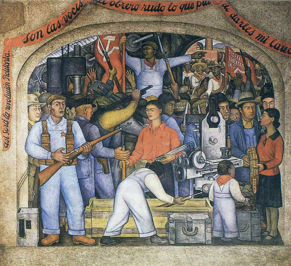 'El Arsenal' de Diego Rivera
