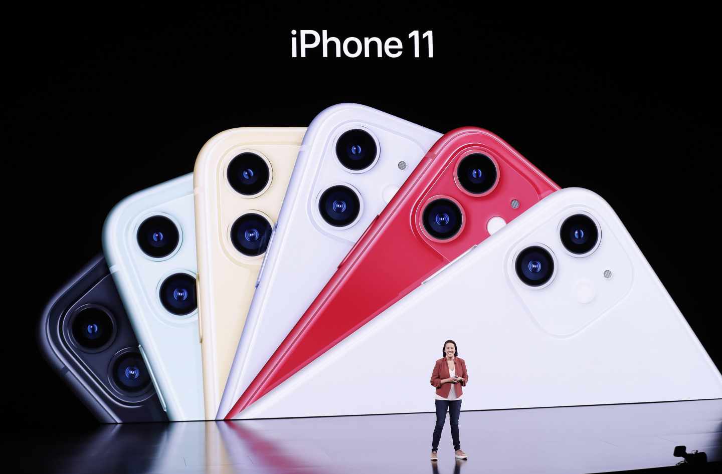 Presentación del iPhone 11.