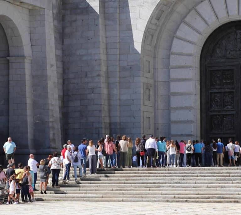 El fallo del TS dobla las visitas al Valle de los Caídos el fin de semana: 6.550 en dos días