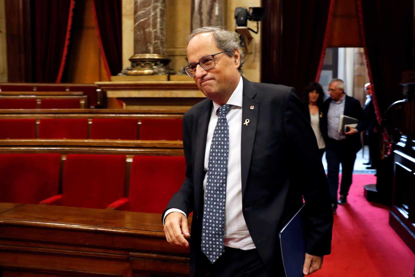 La JEC delega en el Parlament la destitución de Torra como presidente  de la Generalitat