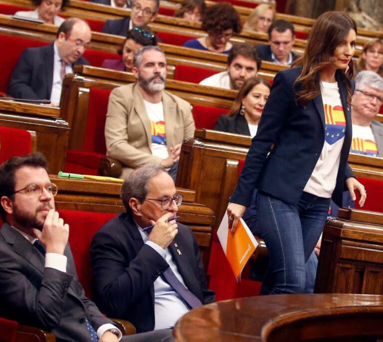 Cs recurre los presupuestos catalanes para propiciar el cierre del Parlament