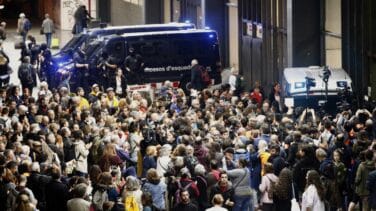 Tensión con los CDR al no dejar pasar a los pasajeros a la estación de Sants