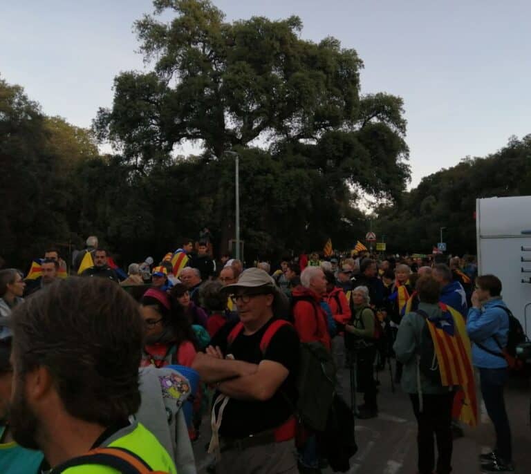 Más de 10 tramos de carreteras catalanas cortadas por los manifestantes