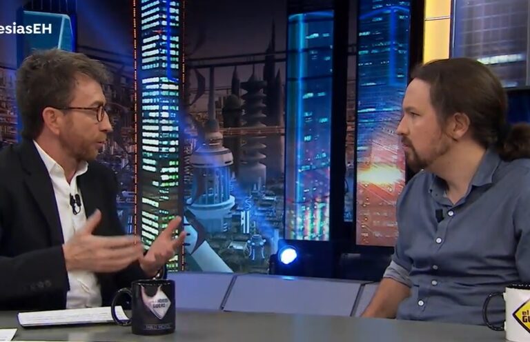 Iglesias ataca a Amancio Ortega en El Hormiguero: "España no depende de que un señorito venga dando cosas"