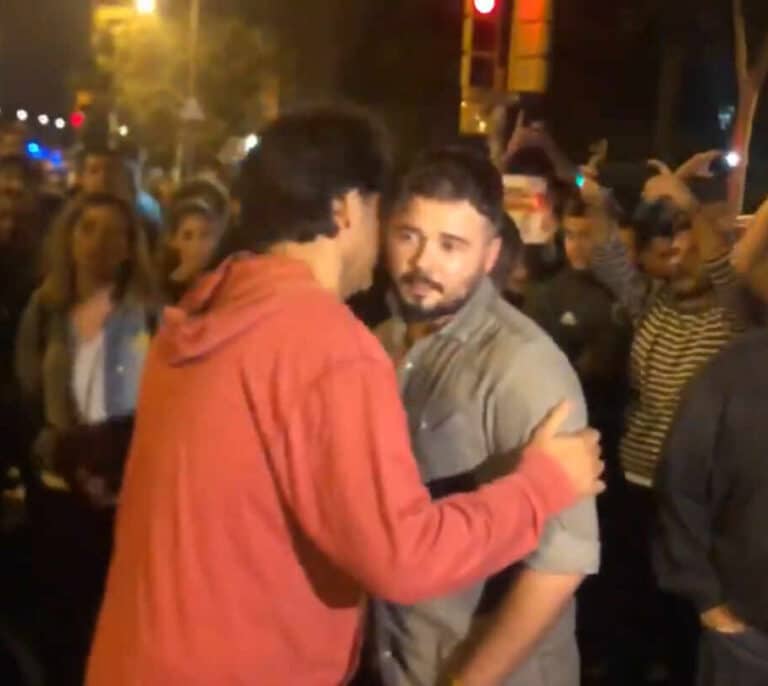 Rufián, de travoltín a traidor