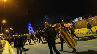 Los CDR vuelven a cortar el tráfico en Barcelona en otra jornada de protestas