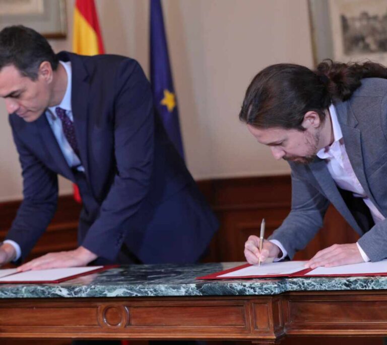 La cesión de una vicepresidencia a Iglesias precipitó el acuerdo PSOE-Podemos