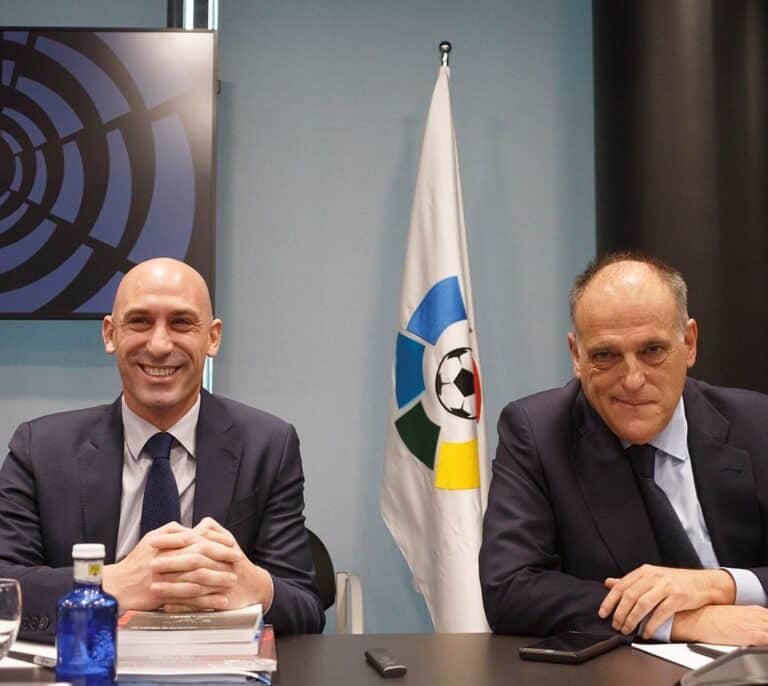 Rubiales entra en la guerra del fútbol y asegura que el acuerdo de LaLiga con CVC es ilegal