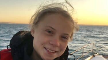 Greta Thunberg está cada vez más cerca del puerto de Lisboa