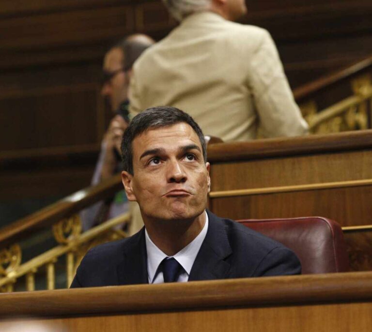 La investidura de Pedro Sánchez, en el aire