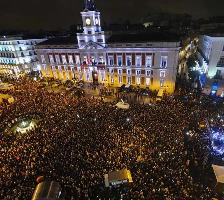 Guaidó conquista la Puerta del Sol