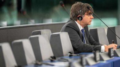 La Eurocámara ignora a Puigdemont y Los Verdes le rechazan en su grupo