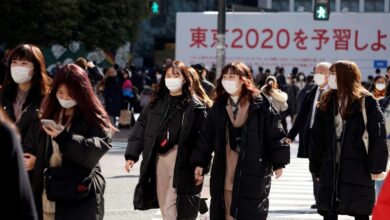 El coronavirus inquieta a Japón y al futuro de los Juegos Olímpicos de Tokio
