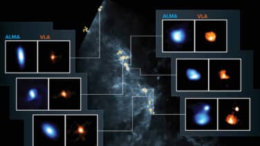 Descubren más de 300 discos protoplanetarios en las nubes de Orión