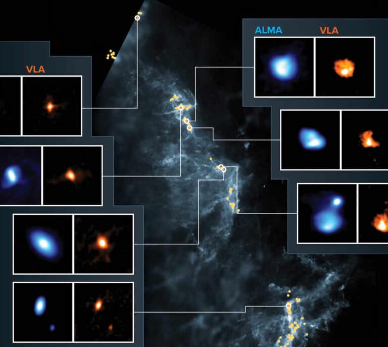 Descubren más de 300 discos protoplanetarios en las nubes de Orión