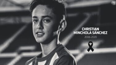 Fallece el canterano del Atlético de Madrid Christian Minchola a los 14 años