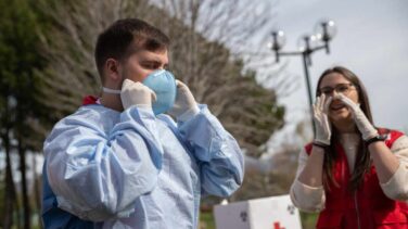 Cruz Roja se prepara para intervenir durante la crisis del coronavirus SARS-CoV-2