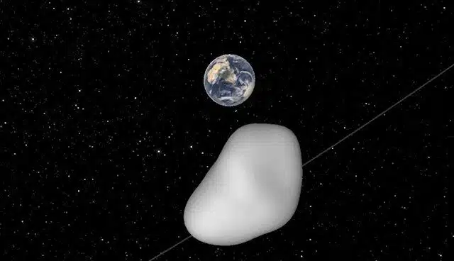 Un asteroide de 20 metros pasa junto a la Tierra 4 días tras su detección