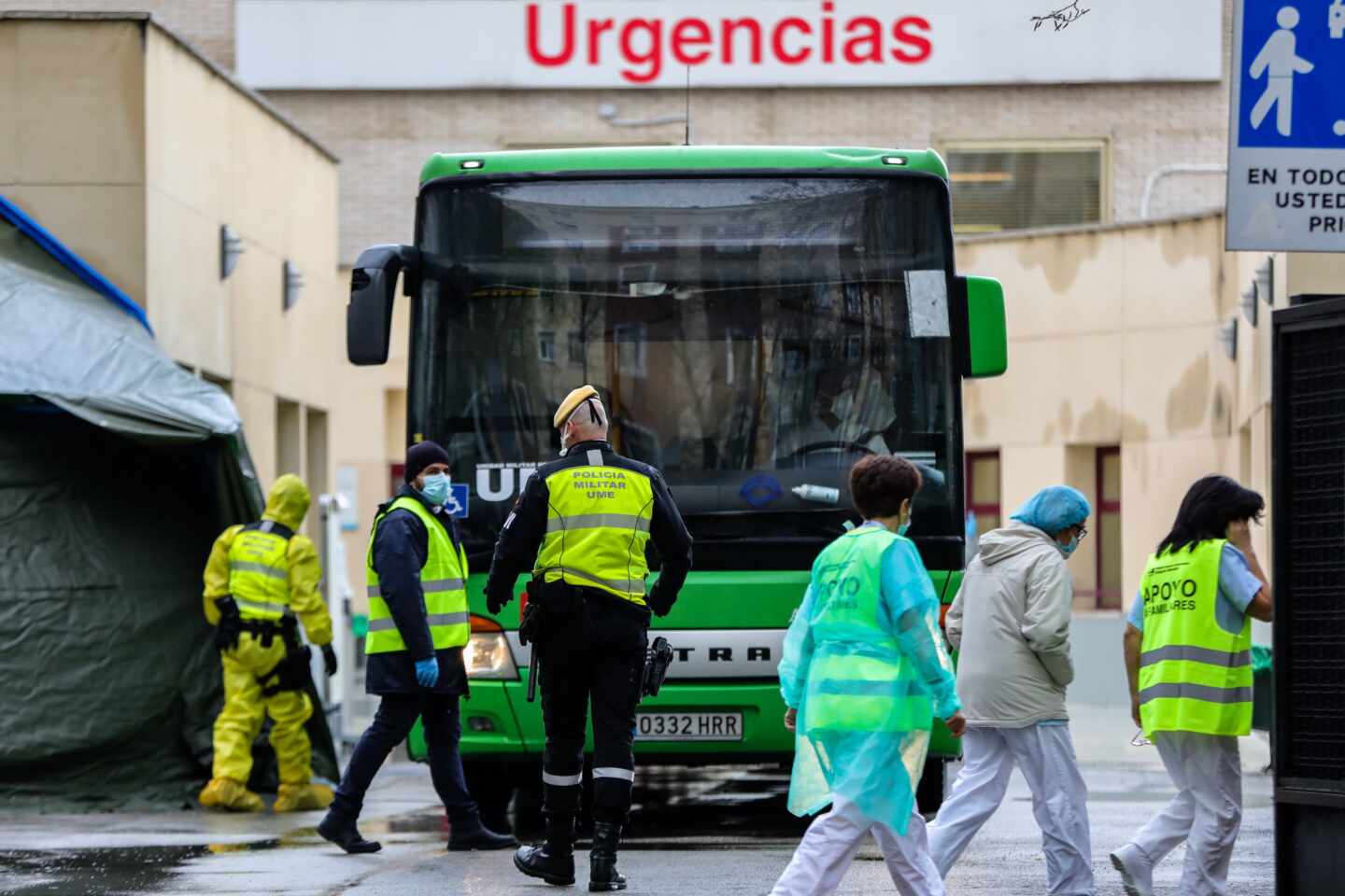 El número de muertos en Madrid baja de 100 las últimas 24 horas