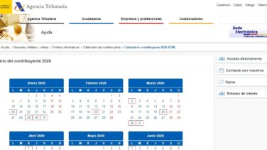 Calendario fiscal en tiempos de coronavirus. Así quedan finalmente los plazos