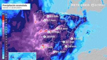 Se avecina un episodio de tormentas fuertes