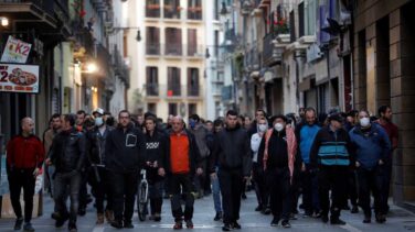 Nueva manifestación en Pamplona en apoyo a un etarra