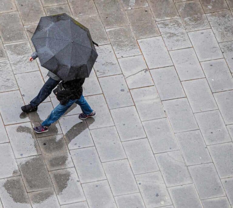 Lluvias dispersas hoy en amplias zonas de la Península y en Baleares