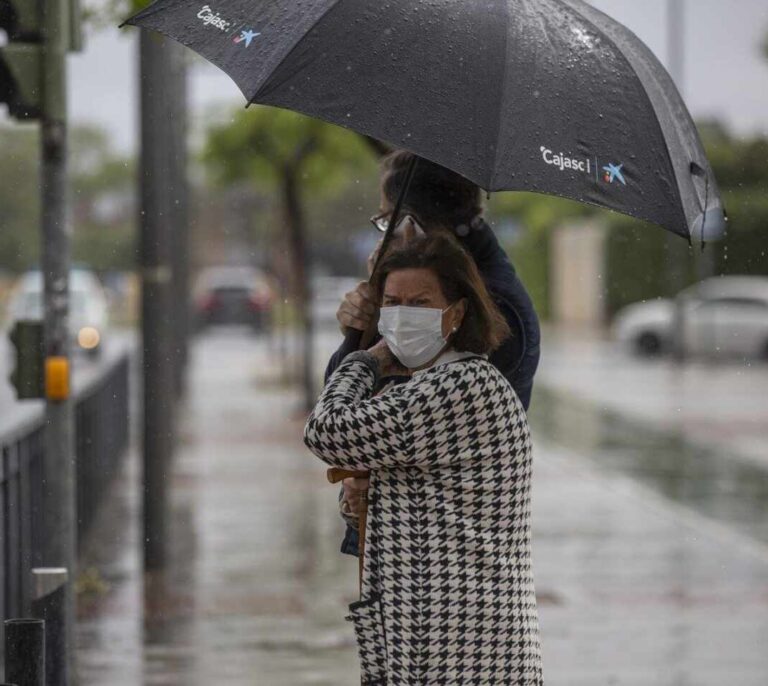 Seis provincias del tercio norte peninsular estarán hoy en riesgo por fuertes tormentas