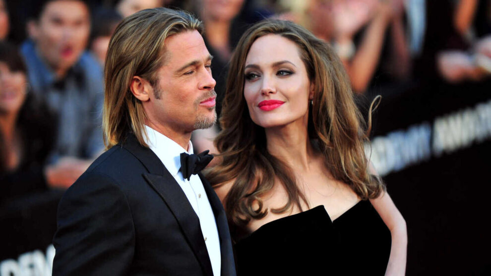 Angelina Jolie y Brad Pitt en una foto de archivo.