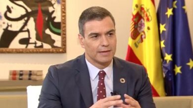 Sánchez se aleja de Podemos: "El impuesto a grandes fortunas es un fetiche"