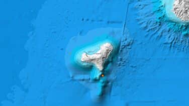 Registrado un terremoto de 3,9 de magnitud al sur de El Hierro