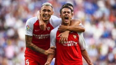 Un jugador del Sevilla, positivo en coronavirus a una semana de jugar la Europa League