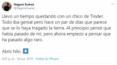 Nagore Suárez y su fórmula para enganchar a un lector en Twitter