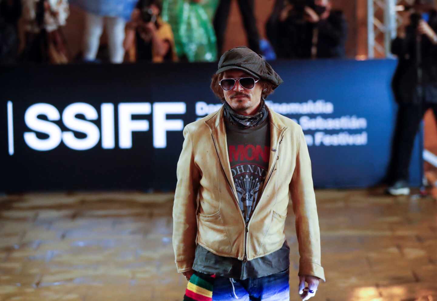 Johnny Depp critica a Trump en San Sebastián: "Es una comedia de terror"