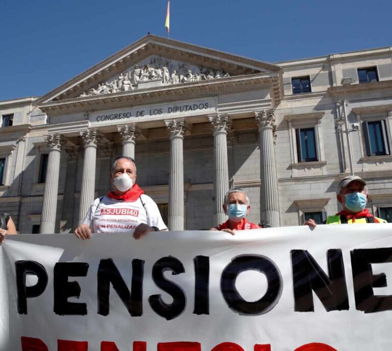 Los pensionistas se manifestarán este sábado en Madrid