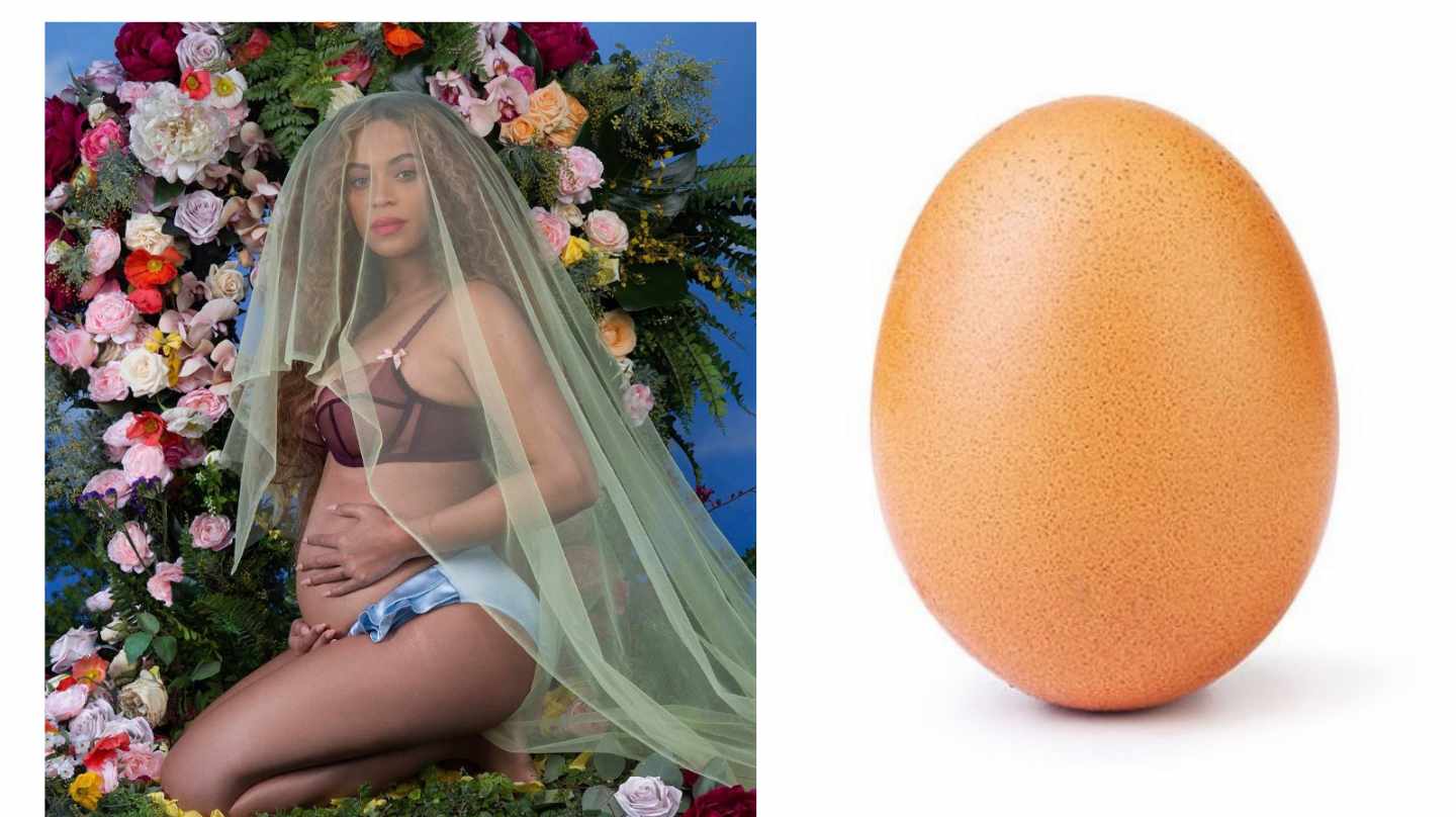 De un huevo duro a Beyoncé: las diez fotos que han marcado los diez años de  Instagram