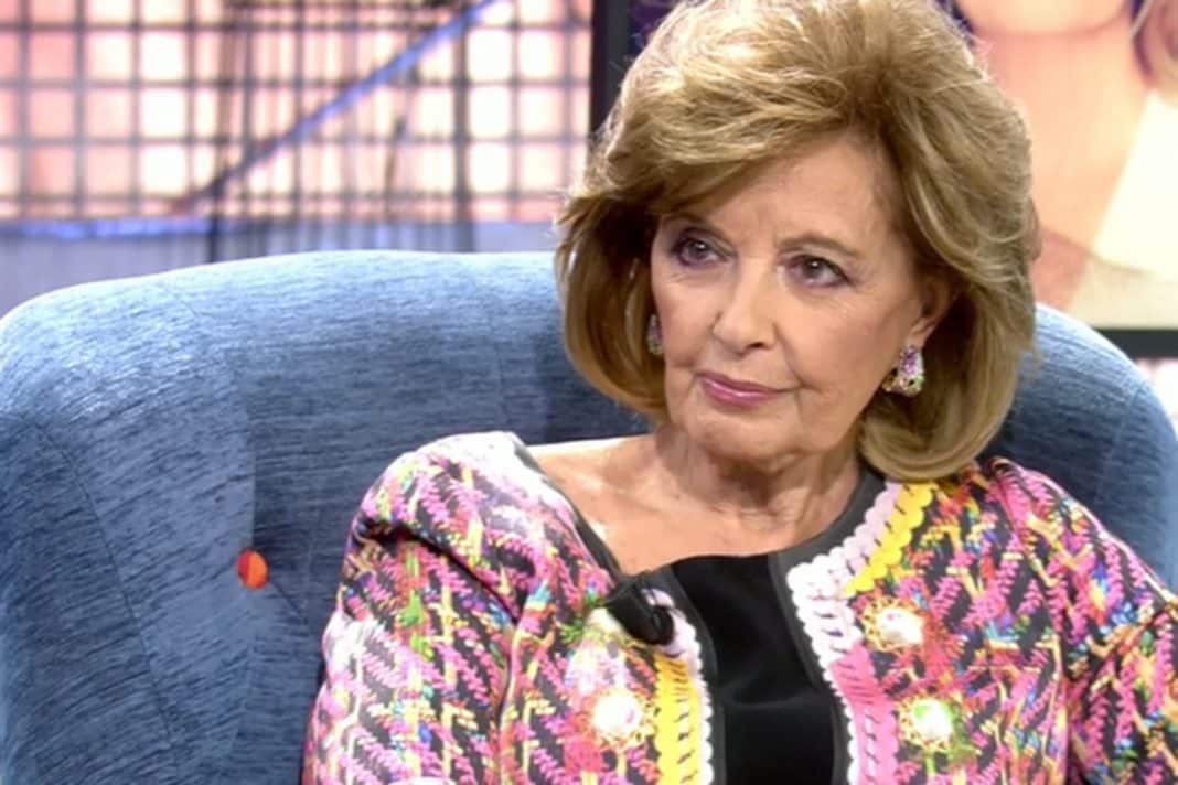 María Teresa Campos en 'Sálvame Deluxe'.