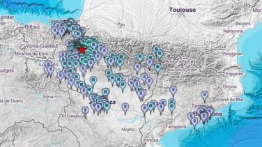 ¿En qué lugares se ha sentido el terremoto de Pamplona?